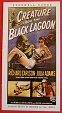 Classic Sci-Fi "B" Movie Posters - Card #04 - CREATURE FROM THE BLACK LAGOON