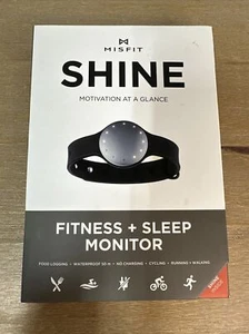 Misfit Shine -  Fitness And Sleep Monitor Motivation At A Glance - Silver/black - Picture 1 of 3