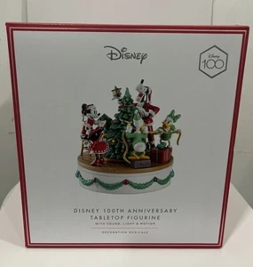 Figurina musicale da tavolo Hallmark Disney 100° anniversario 2023 con movimento NUOVA - Foto 1 di 7