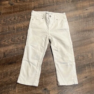 Celebrity Pink Girl’s 10 White Denim Capris - Picture 1 of 3