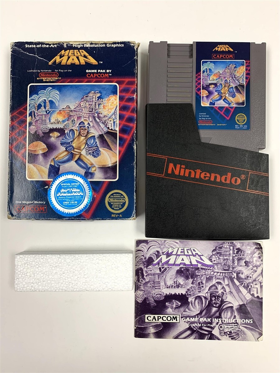 Mega Man Nintendo NES Boxing Video Games for sale | eBay Mega Man Nintendo NES Boxing Video Games for sale | eBay