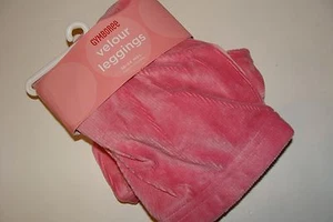 Gymboree Alpine Sweetie Girls Size 2T Basic Pink Velour Leggings NWT - Picture 1 of 1