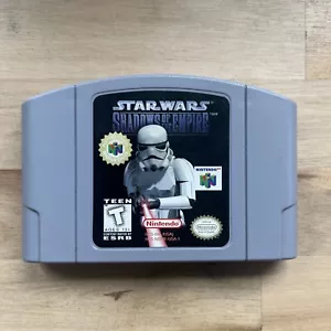 Star Wars Shadows of the Empire Nintendo 64 N64 Original Authentic Tested - Picture 1 of 2