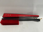 2 Vintage Clothes Shoes Brush Red W/3 Stars Fan Shape Rare