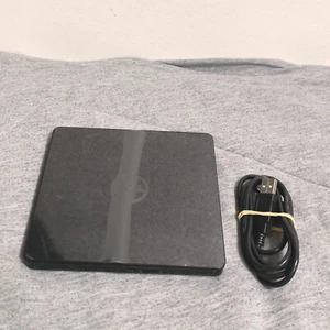 Dell slim USB DVD burner with cable - working great, barely used - GP61NB60 - Afbeelding 1 van 4
