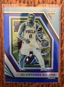 2022-2023 De’Anthony Melton Flux Blue  /99 76ers