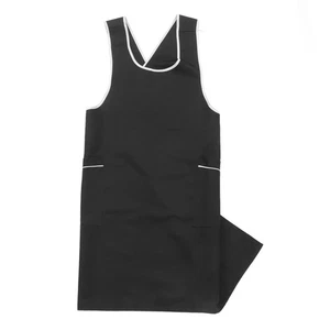 Delantal con bolsillos estilista negro Miss para hombre para estilista - Imagen 1 de 12