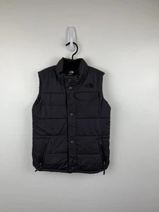 Northface Boys Patrick’s Point Lightweight Snap Up Puffer Vest Boys 6/8 - Picture 1 of 4