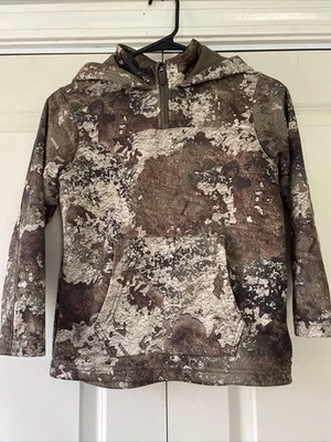 Red head Camo Hooded Sweatshirt Youth Size M Medium 8 Fleece Lined EUC - Image 1 of 4