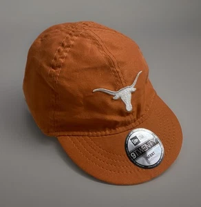 NCAA Texas Longhorns New Era Reversible Unisex Infantil Sombrero Gorra - New Era 9TWENTY - Imagen 1 de 5