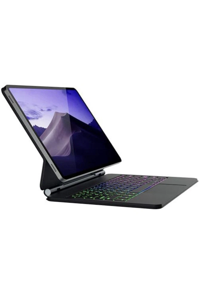 doqo 保护壳 适用于三星 Galaxy Tab S10+ Plus/S9+/S9 FE+/S8+/S7+/S7 FE 键盘... — 第 1/4 张图片