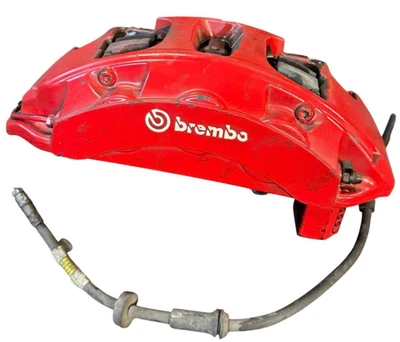 2012-2018 AUDI S7 FRONT RIGHT PASSENGER BRAKE CALIPER 4G0615106AT OEM - Image 1 of 4