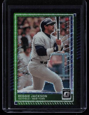 Reggie Jackson 2025 Donruss Optic Black Circles Prizm SP #75 Yankees Foto 1 de 2