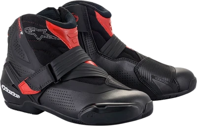 Botas ALPINESTARS 2224021-13-38 SMX1-R V2 - Preto/Vermelho - EUA 5 / UE 38 - Imagem 1 de 4