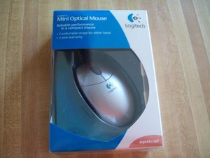 Logitech Mini Optical Corded Mouse M-UV55a , New Open Box - Zdjęcie 1 z 9