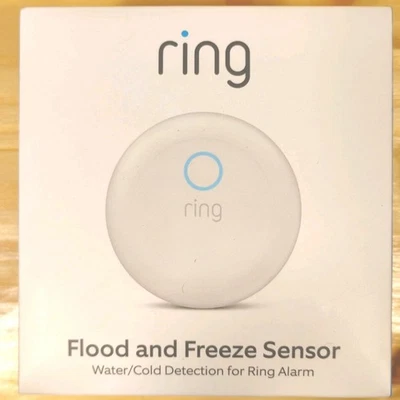 Ring Z Wave Alarm Flood and Freeze Sensor (4SF1S8-0EN0)  OEM White - Image 1 of 4