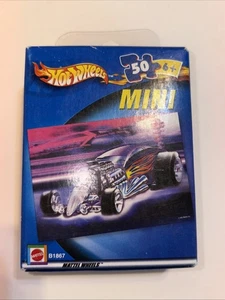 2002 HOT WHEELS 50 PIECE MINI PUZZLE Roadster NIB Sealed - Picture 1 of 3