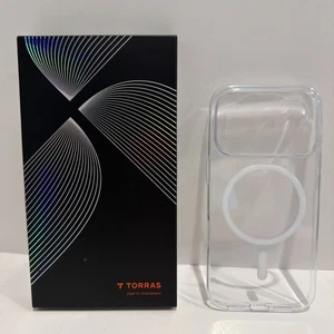 Torras Magnetic Slim Fit iPhone 17 Pro Case, Ultra-Thin MagSafe Clear USED - Picture 1 of 8