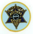 KANSAS KS COWLEY COUNTY SHERIFF NICE SHOULDER PATCH POLICE