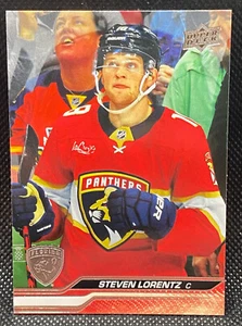 Base estesa Upper Deck 2023-24 #563 Steven Lorentz - Florida Panthers - Foto 1 di 2