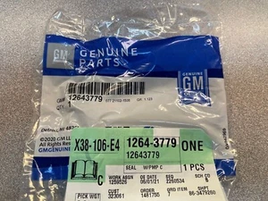 12643779 SEAL-W/PMP CVR (O RING) GM PART - Picture 1 of 2