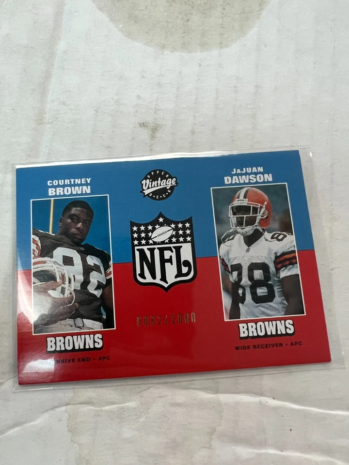 Brown & Dawson 2001 Upper Deck Vintage Preview #12 #0082/1000 NrMt - Image 1 of 1