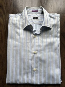 Camisa para hombre Paul Smith "Lazio" (L) calce ajustado algodón mercurizado nueva sin etiquetas precio de venta sugerido por el fabricante 179 GBP - Imagen 1 de 14