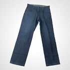 Ermenegildo Zegna Pants Mens 36x31 Corduroy Thin Wale 5-Pocket 100% Cotton Blue