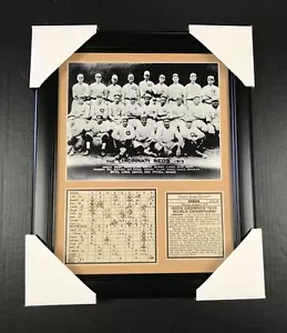 11x14 GERAHMT 1919 CINCINNATI REDS TEAM 8X10 FOTO WORLD SERIES CHAMPS CHAMPIONS - Bild 1 von 2