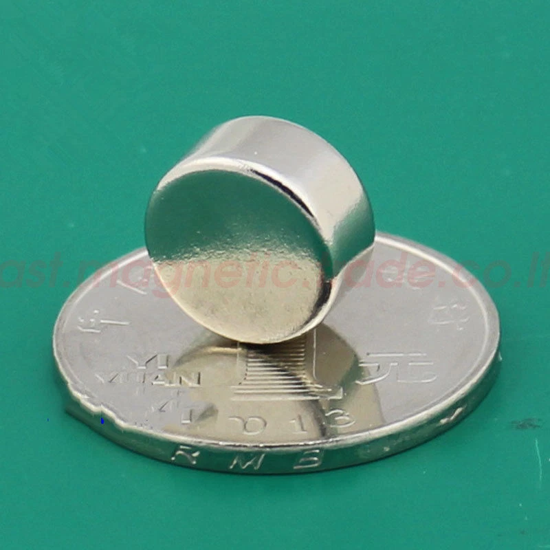 Wholesale 12 mm x 6mm Super Strong N50 Round Disc Magnets Rare Earth Neodymium