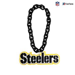 FanFave NFL Pittsburgh Steelers 3D Fanchain Magnet
