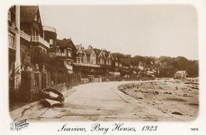 (cb05) Seaview Bay Houses1923 Repro - Isle of Wight Postcard - Picture 1 of 2