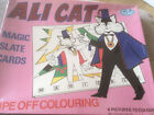 Ali Cat philmar Magic slate cards wipe off colouring 1977