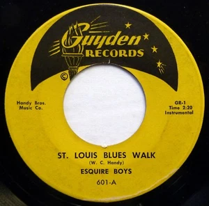 ESQUIRE BOYS St. Louis Blues../SQUIRES Bobbysox Jam... 45 GUYDEN inst VG+ ws1139 - Imagen 1 de 2