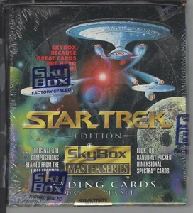 Star Trek Master Series SEALED Box 36 Packs 1993 Skybox TOS TNG DS9 Classic - Picture 1 of 5