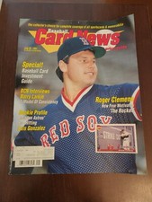 Baseball Card News & Price Guide July 22, 1991 - Roger Clemens on Cover (11x14)
