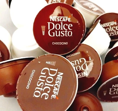 NESCAFE Dolce Gusto Chococino - 100 Hot Chocolate Pods BB 12/25 SOLD LOOSE - Image 1 of 2