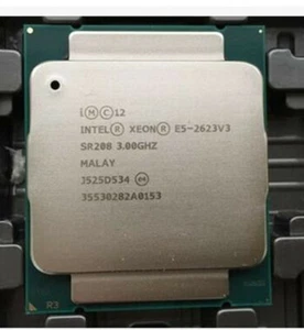 Intel Xeon E5-2623 V3 CPU Quad Core 3.0GHz 10MB SR208 105W LGA 2011-3 Processor - Picture 1 of 1