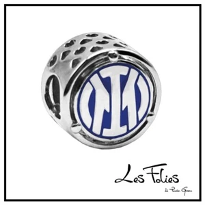 Charm Inter Wappen Fußballmannschaft 925 Silber - Les Folies (Modell Pandora) - Bild 1 von 13