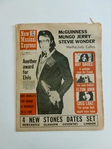 NME NEW MUSICAL EXPRESS - 13th February 1971 - Elvis - Picture 1 of 2