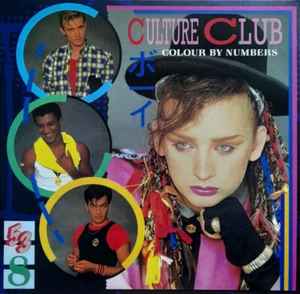 CULTURE CLUB COLOUR BY NUMBERS - LIGHT BLUE VINYL LP " NEW, SEALED " - Picture 1 of 3