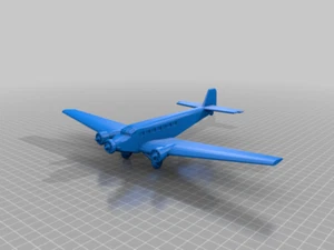 Junkers de resina 6 mm/ 1:300 transporte JU-52 - Imagen 1 de 1