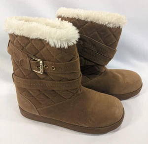 Botas Babez Guess para mujer marrón tostado media pantorrilla talla 6 m forradas de piel sintética - Imagen 1 de 6