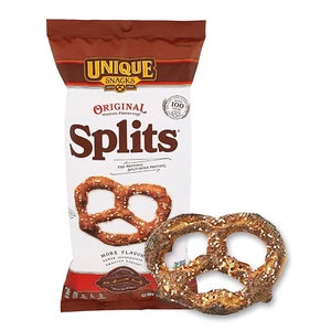 Einzigartige Snacks Original ′′Splits′′ Brezeln gentechnikfrei, 11 Unzen Beutel (6er Pack) - Bild 1 von 6