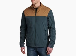 Kuhl Men's The One Jacket in Deep Pond/Dark Khaki Color - Brand New w/ Tags - Picture 1 of 3