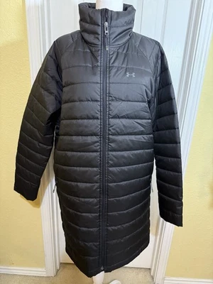 NUEVA CHAQUETA PARKA AISLANTE Under Armour para mujer negra 1364910 MEDIANA Foto 1 de 4