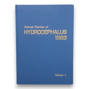 Annual Review of Hydrocephalus Matsumoto 1983 Vol 1 1st Ed 1st print HC Fine  - Bild 1 von 7