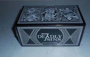 7 DEADLY SINS HIGH QUALITY 7 DECK PLAYING CARDS BOX SET Dante's Inferno NEW - Picture 1 of 2
