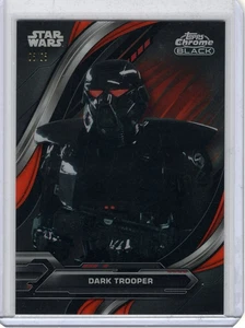 DARK TROOPER 2024 TOPPS STAR WARS CHROME BLACK ORANGE REFRACTOR #71 05/25 - Picture 1 of 2