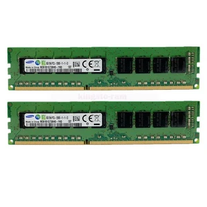 DDR3 16G 2x8GB PC3L-12800E ECC UDIMM Ram for HP ProLiant Microserver Gen8 G1610T - Picture 1 of 6